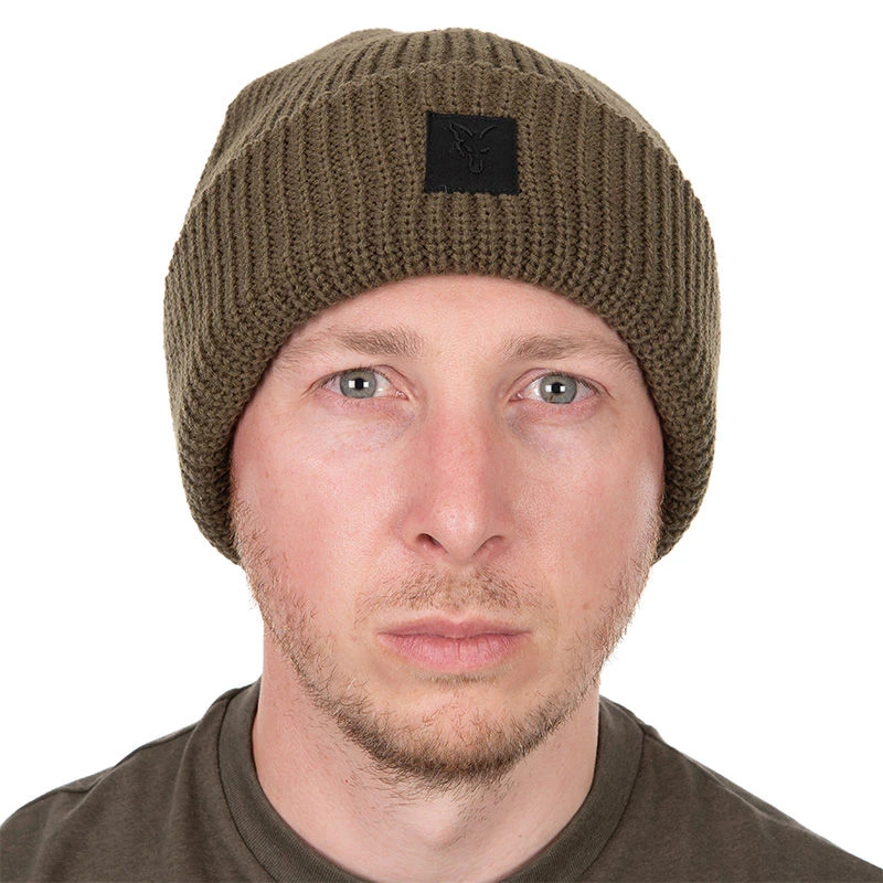 Fox Olive Merino Blend Beanie